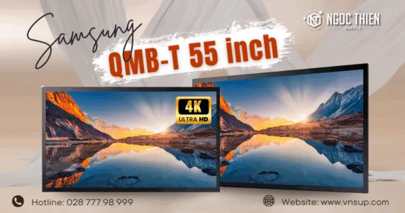 Màn hình tương tác Samsung QMB-T UHD 4K 55 inch _ LH55QMBTBGCXXV