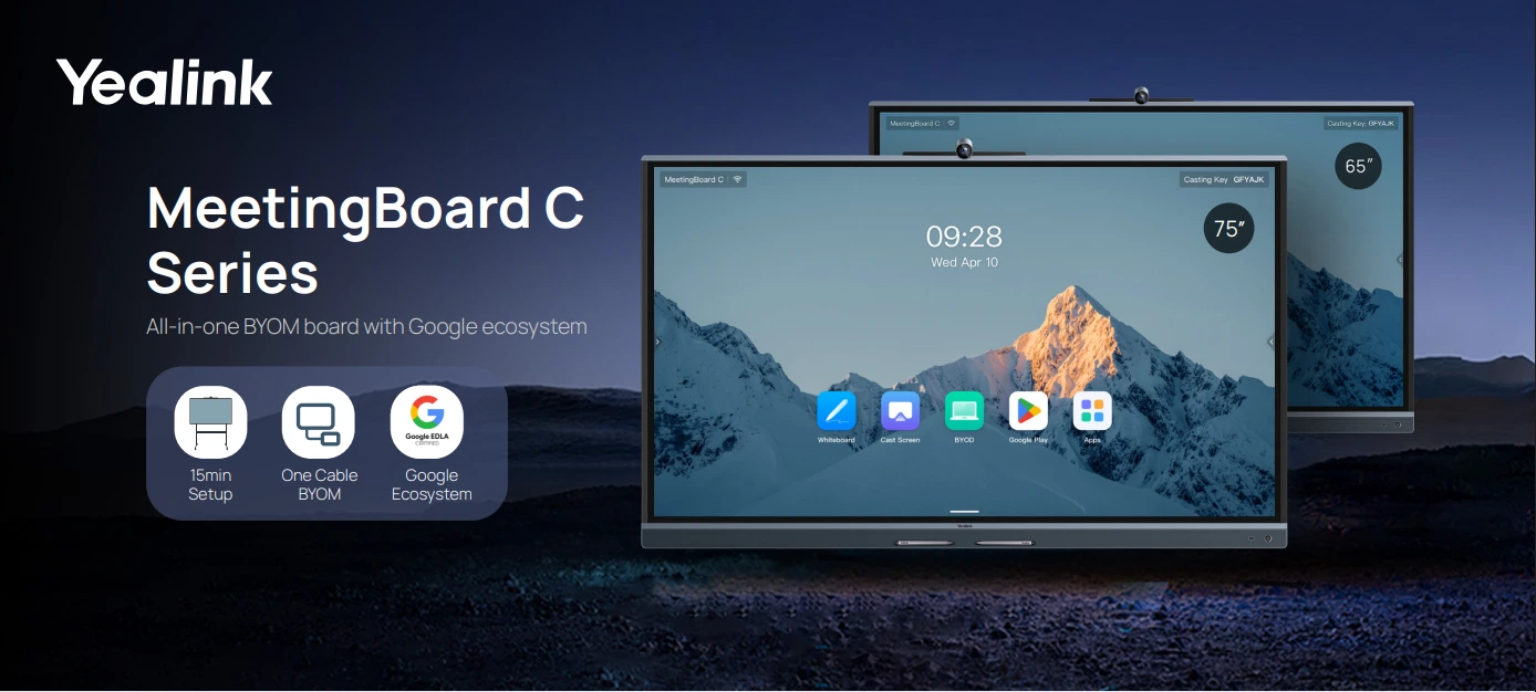 Màn hình tương tác Yealink MeetingBoard C cho doanh nghiệp