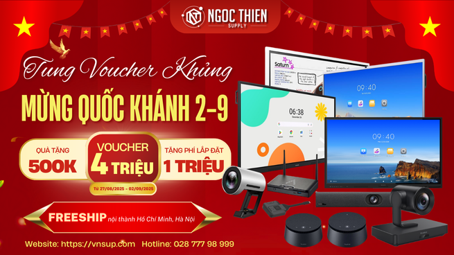 Ngọc Thiên tung voucher khủng mừng Quốc Khánh