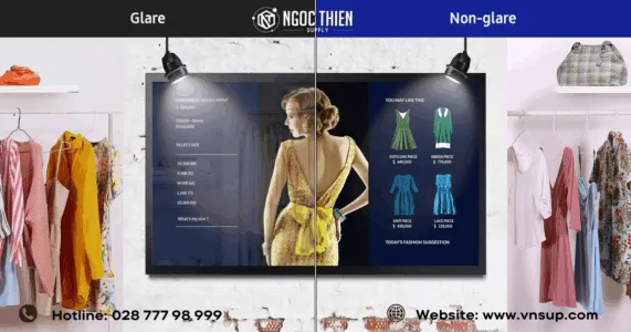 QMB-T 43 inch với khả năng hiệu chỉnh màu sắc tuyệt vời