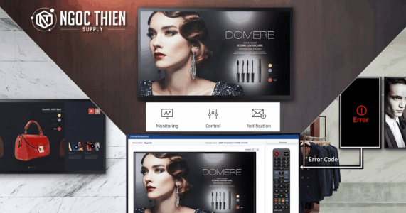 Quản lý nội dung và thiết bị tích hợp với MagicINFO