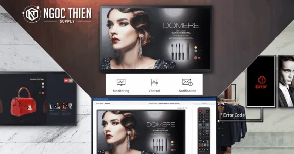 Quản lý nội dung và thiết bị tích hợp với MagicINFO