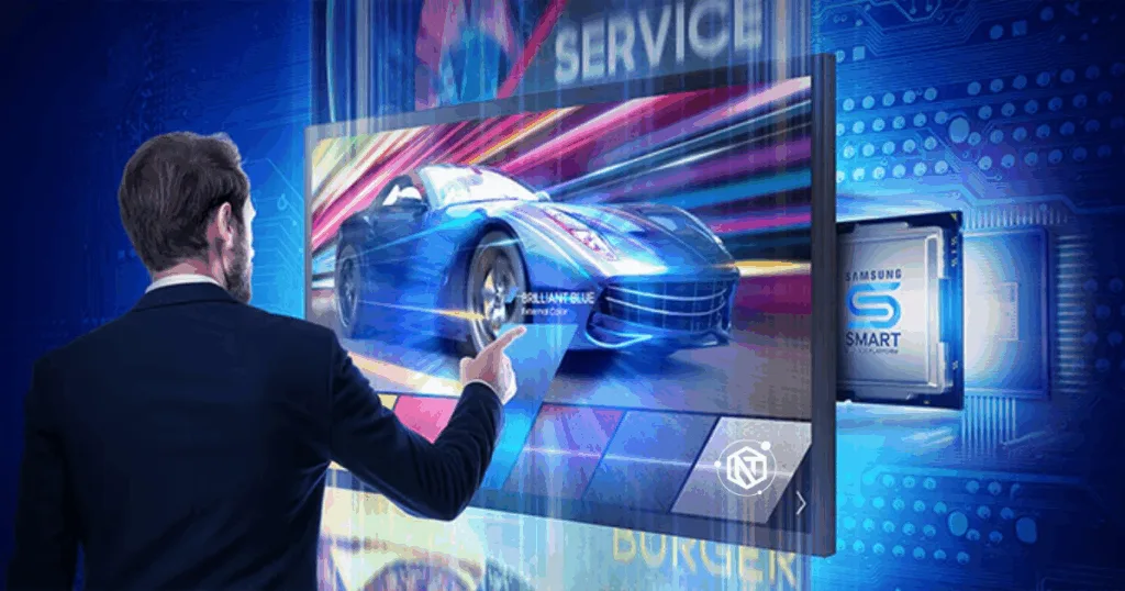 Samsung QMB-T được vận hành trên nền tảng Tizen 6.5