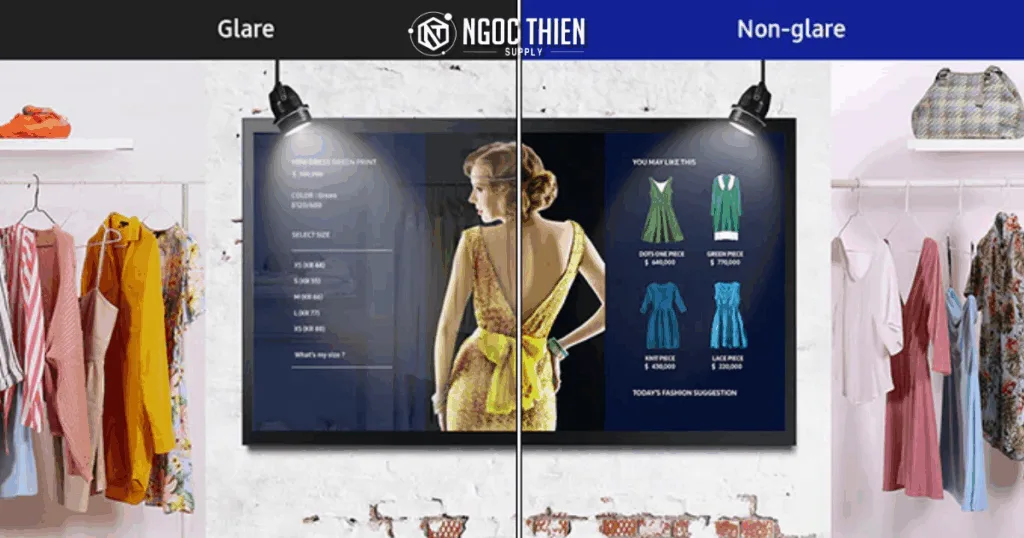 Samsung QMB-T với lớp phủ chống lóa