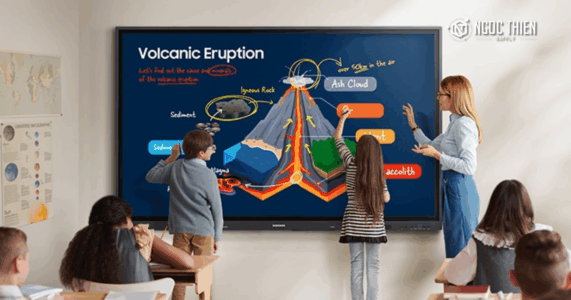 Samsung WAF 65 inch tạo môi trường học tập tương tác toàn diện