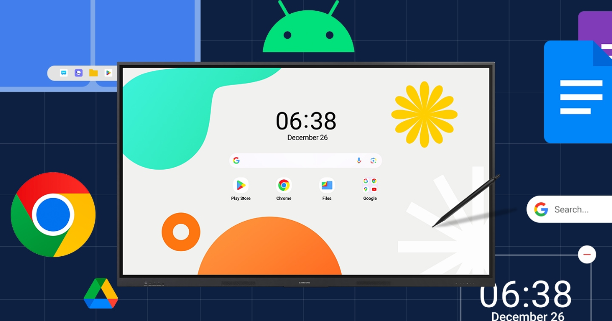Samsung WAF với màn hình trực quan