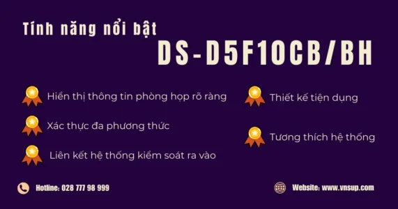 Tính năng nổi bật của Hikvision DS-D5F10CB/BH