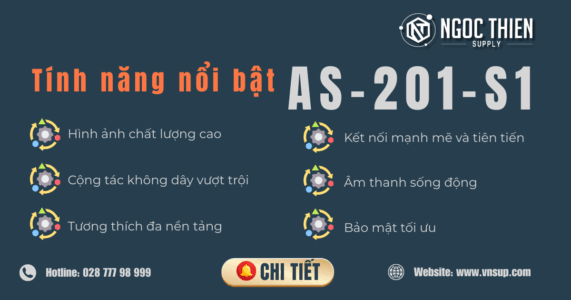 Tính năng nổi bật của thiết bị trình chiếu không dây AS-201-S1