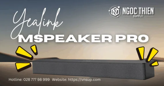 Yealink MSpeaker Pro - Loa hội nghị cao cấp cho phòng họp vừa