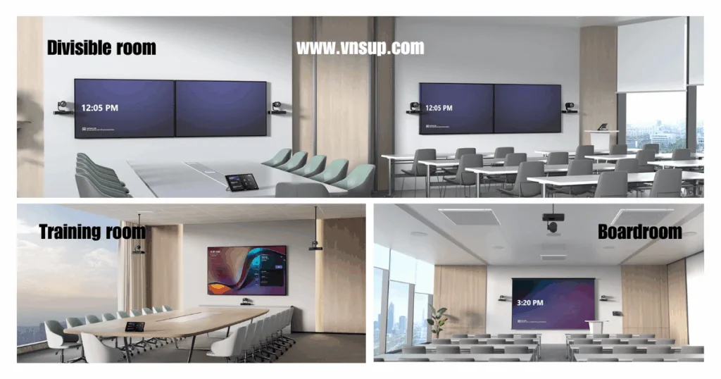 Yealink MVC S98 được thiết kế tối ưu cho các không gian ProAV