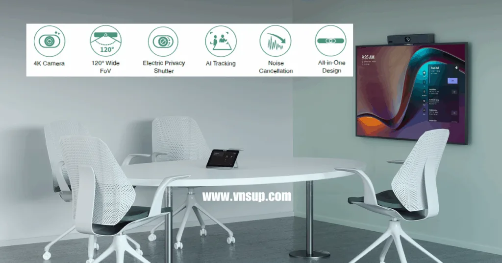 Yealink MeetingBar A10 - Gọn nhẹ, hiệu quả cho nhóm 3–5 người