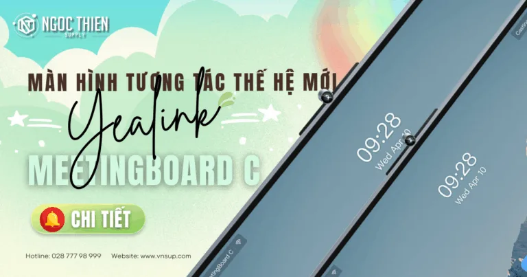 Yealink MeetingBoard C - Giải pháp màn hình 4K all-in-one cho doanh nghiệp