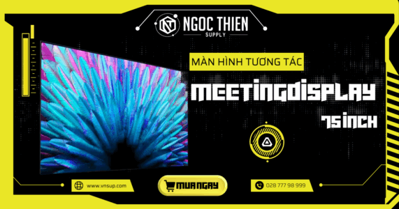 Yealink MeetingDisplay 75 inch - Màn hình hiển thị 4K chuyên dụng