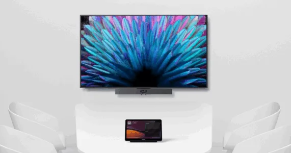 Yealink MeetingDisplay 75 inch cho hình ảnh sống động, phù hợp không gian lớn