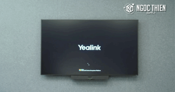 Yealink MeetingDisplay 75 inch đi kèm khung gá được thiết kế sẵn