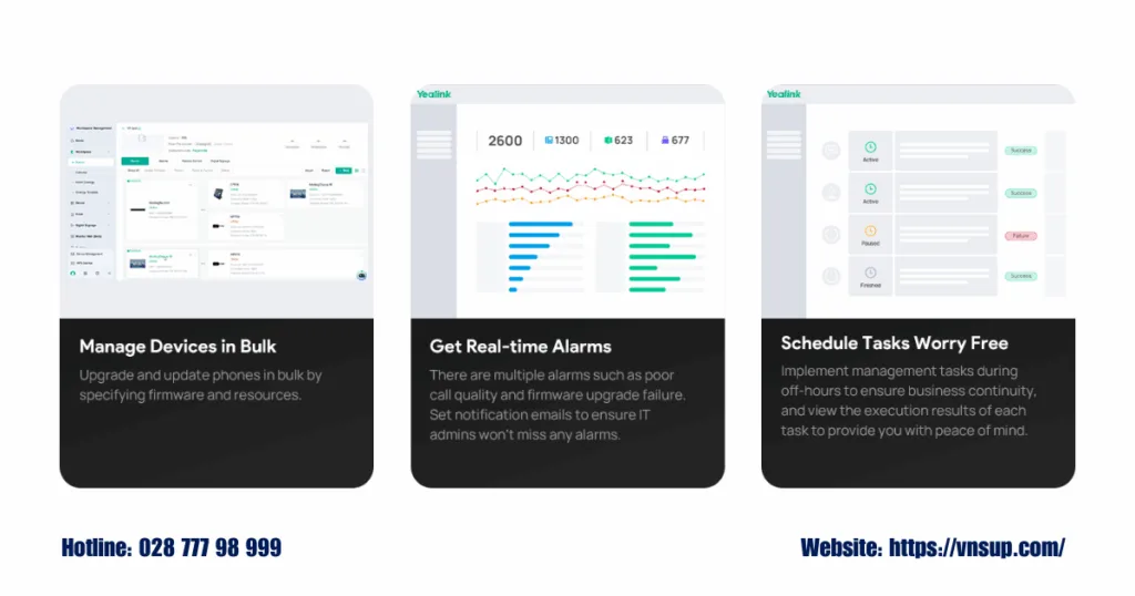 Yealink MeetingDisplay được kiểm soát trên 1 nền tảng duy nhất