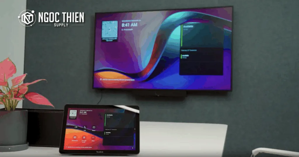 Yealink MeetingDisplay tạo cảm giác chuyên nghiệp chỉ bằng 1 thao tác