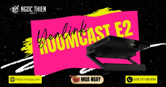 Yealink RoomCast E2 - Thiết bị trình chiếu không dây 4K