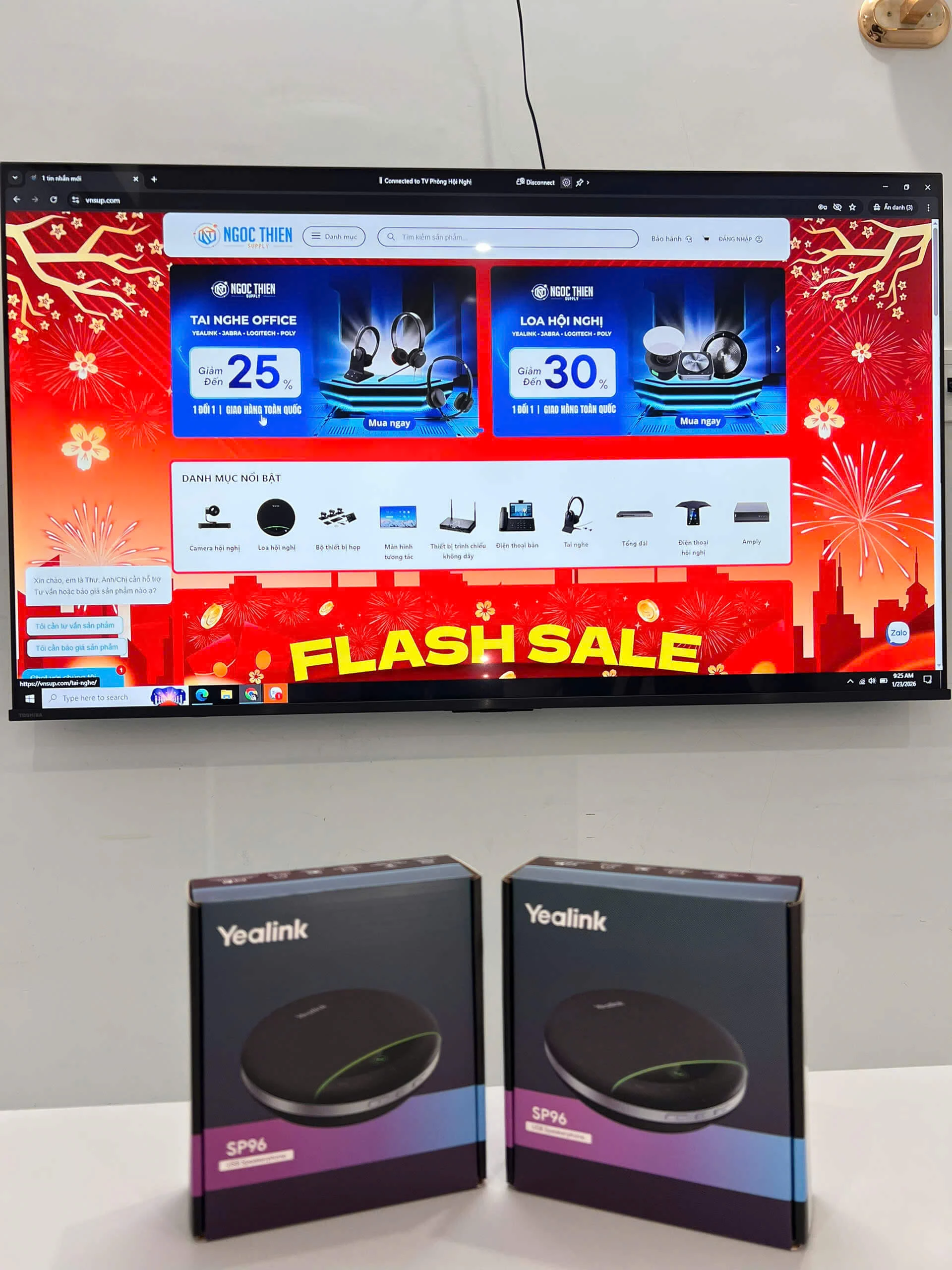 Yealink SP96 hình ảnh thực tế