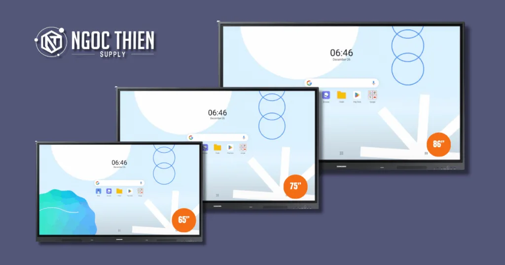 3 phiên bản kích thước của màn tương tác Samsung WAD