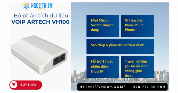 Bộ phân tích dữ liệu VOIP ARTECH VH100