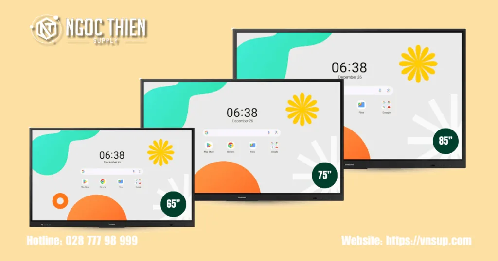 Các phiên bản trong Samsung WAF Series
