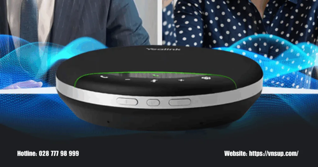 Cách công nghệ AI Noise Cancellation hoạt động trên Yealink SP96