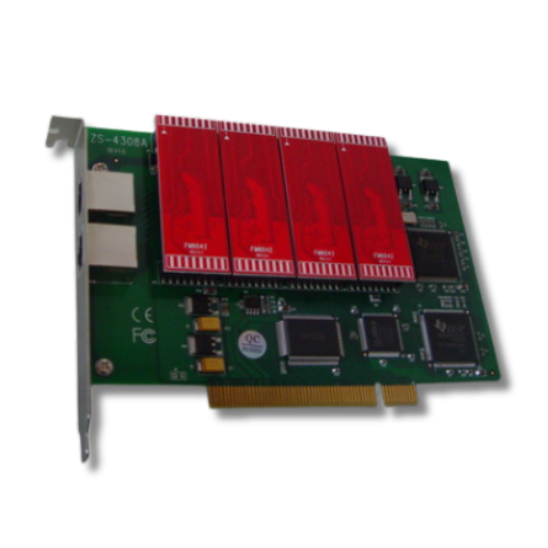 Zibosoft ZS-4508A – Card ghi âm điện thoại 8 lines