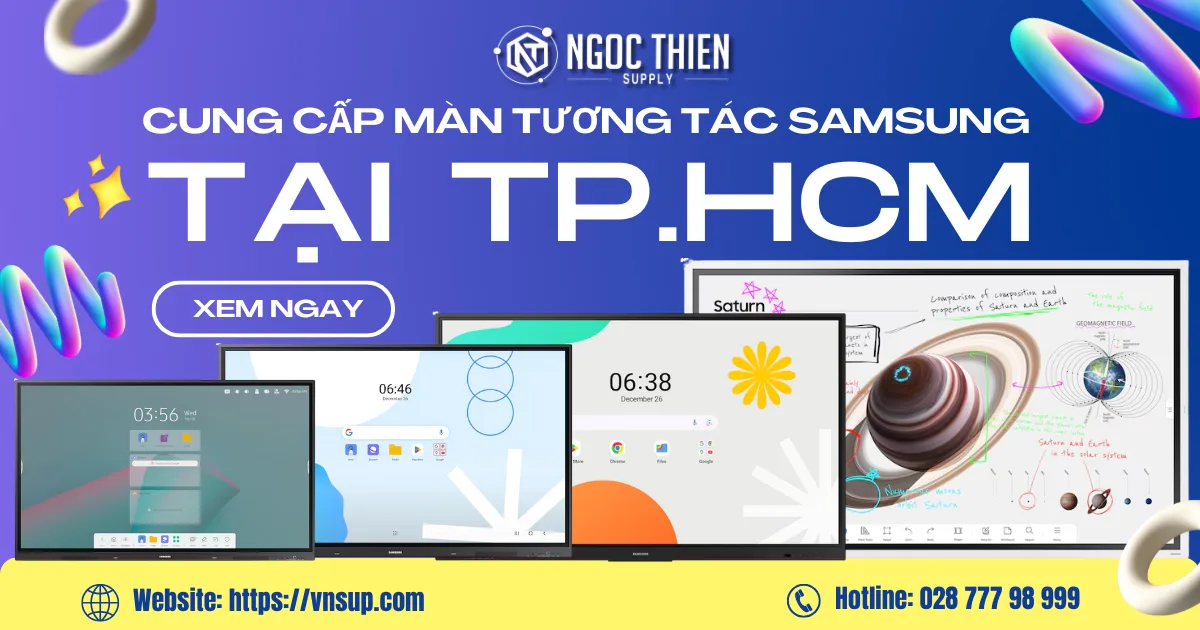 Cung cấp màn tương tác Samsung tại TP