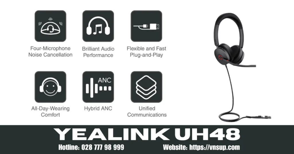 Điểm mạnh của Yealink UH48