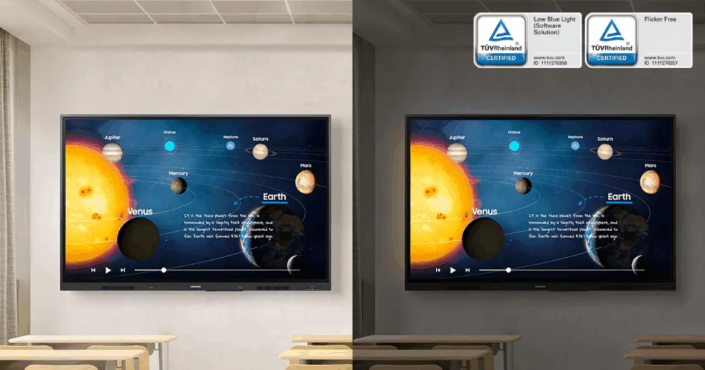 Hình ảnh luôn hiển thị sắc nét và chân thực