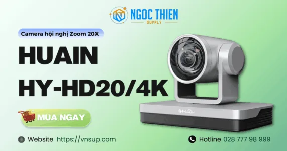 Huain HY-HD20-4K - Camera hội nghị Zoom 20X