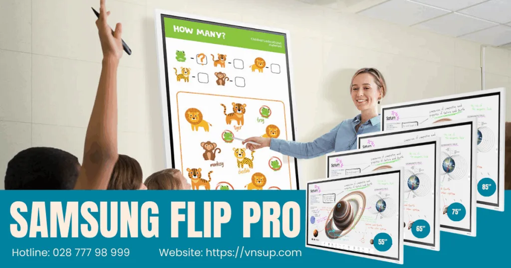 Màn tương tác Samsung Flip Pro