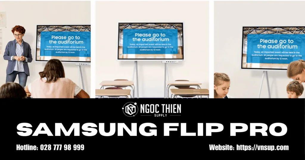 Màn tương tác Samsung Flip Pro