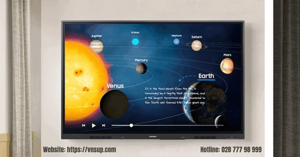 Màn tương tác Samsung tại TP.HCM