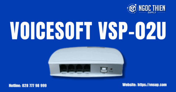 Máy ghi âm điện thoại 2 lines VoiceSoft VSP-02U