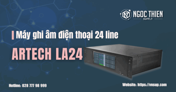 Máy ghi âm điện thoại 24 line ARTECH LA24