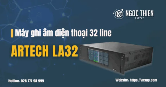 Máy ghi âm điện thoại 32 line ARTECH LA32