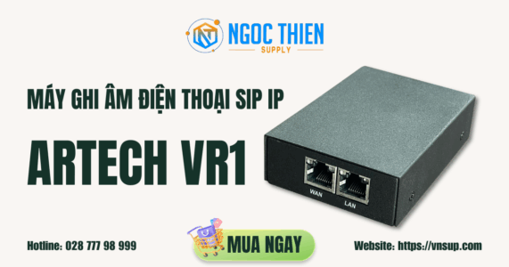 Máy ghi âm điện thoại SIP IP ARTECH VR1