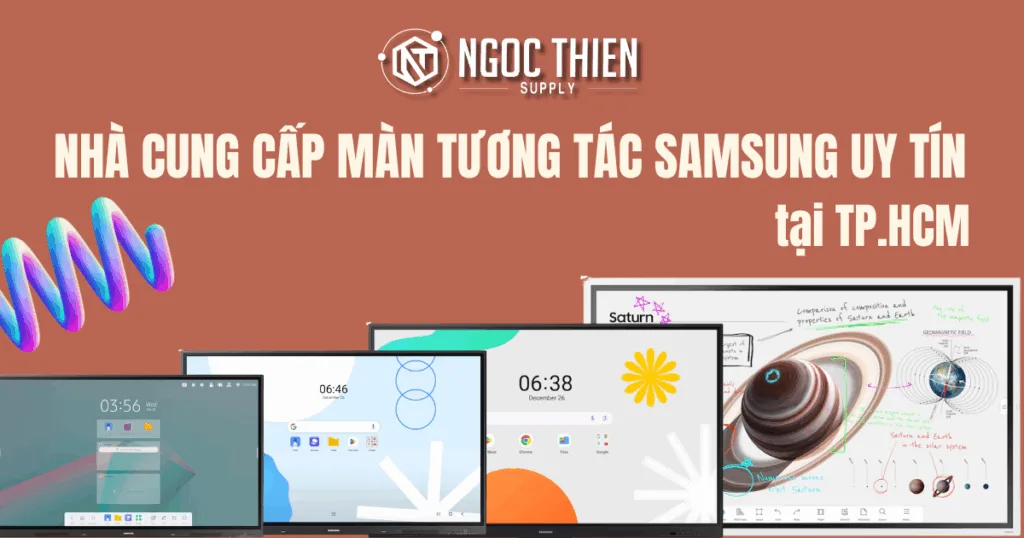 Nhà cung cấp màn tương tác Samsung uy tín tại TP.HCM