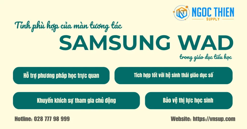 Samsung WAD trong giáo dục tiểu học