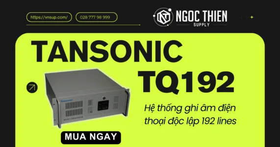 Tansonic TQ16192 Hệ thống ghi âm điện thoại độc lập 192 lines