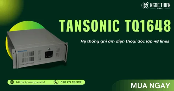 Tansonic TQ1648– Hệ thống ghi âm điện thoại độc lập 48 lines 