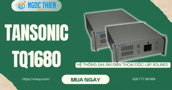 Tansonic TQ1680 – Hệ thống ghi âm điện thoại độc lập 80 lines 