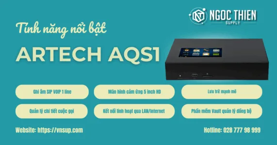 Tính năng nổi bật ARTECH AQS1