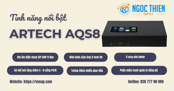 Tính năng nổi bật ARTECH AQS8