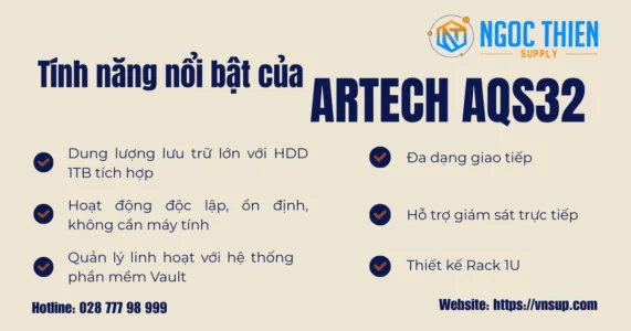 Tính năng nổi bật của ARTECH DRS8