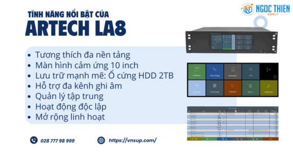 Tính năng nổi bật của ARTECH LA8