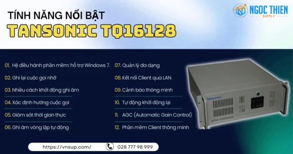 Tính năng nổi bật của Tansonic TQ16128