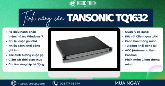 Tính năng nổi bật của Tansonic TQ1632